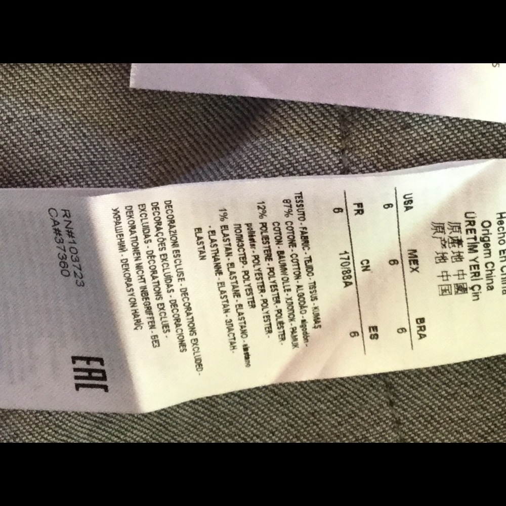 Armani Exchange jeans/ trousers super skinny - Picture 7 of 8